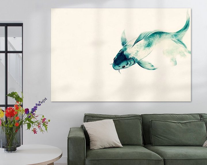 Koi im Wasser – Sanfte Eleganz der Natur