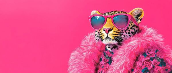 Leopard im Pink – Stylisch und verspielt