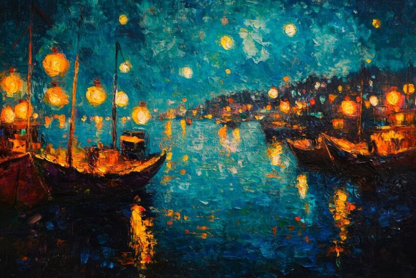 Lichter am Wasser