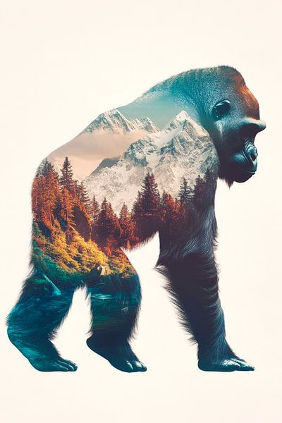 Natur im Gorilla