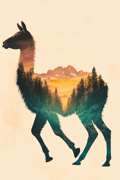 Natur im Llama