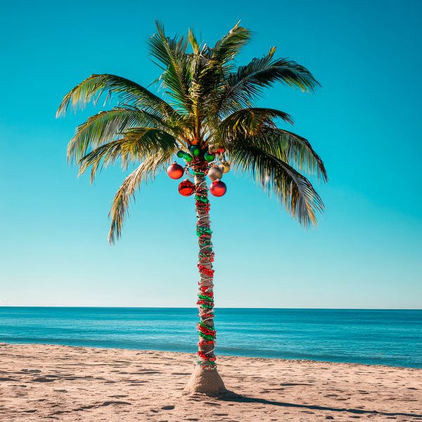 Palme am Strand