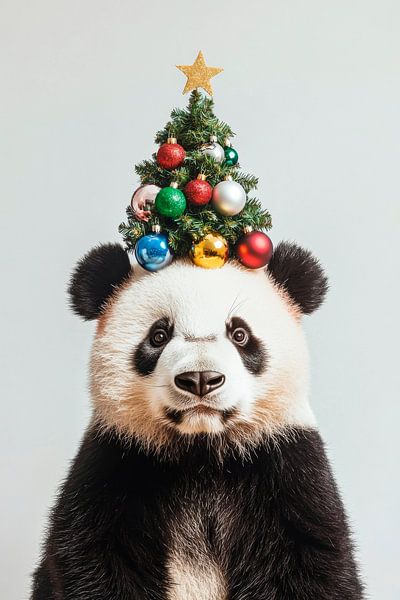 Panda Weihnachten