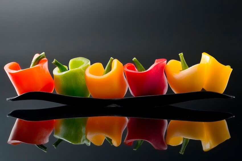 Paprika Farbenpracht