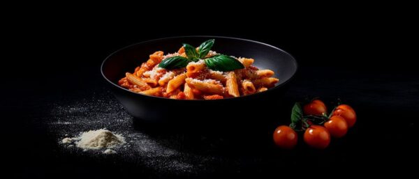 Pasta im Fokus – Dunkel und Geschmackvoll