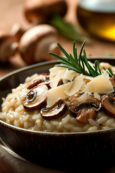 Pilzrisotto mit Parmesan – Geschmacksvoll