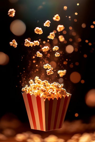 Popcorn-Vulkan: Genuss in Bewegung