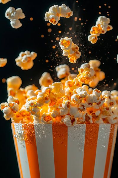 Popcornexplosion im Retro-Becher – Lecker!