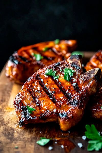 Saftige Grillsteaks mit Kräutern