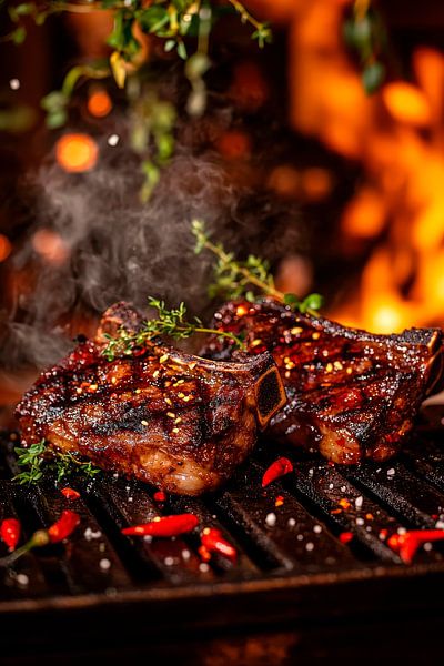 Saftige Steaks auf dem Grill – Köstlich rauchig