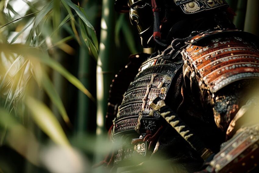 Samurai im Bambuswald – Traditionell