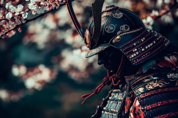 Samurai im Kirschblütenhain – Dunkelheit