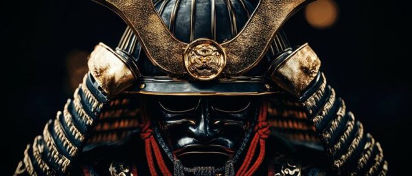 Samurai-Rüstung im Detail – Kraftvoll