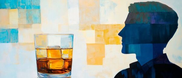 Schatten und Genuss: Whisky-Moment