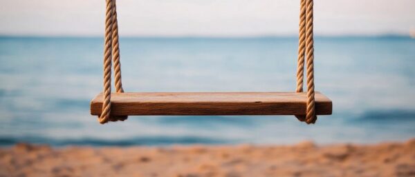 Schaukel am Strand