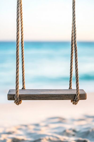 Schaukel am Strand