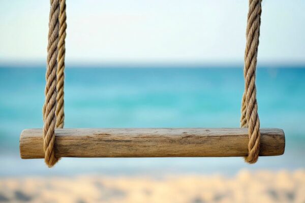 Schaukel am Strand