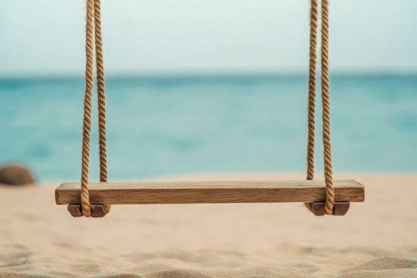 Schaukel am Strand