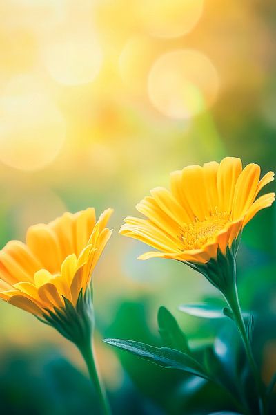 Sonnenblumen im Licht