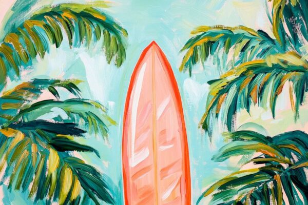 Surfen zwischen Palmen – Tropical Vibes