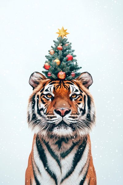 Tiger Weihnachten