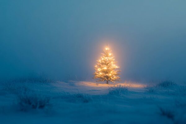 Weihnachten im Nebel