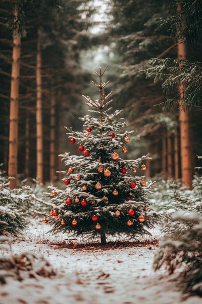 Weihnachten im Wald