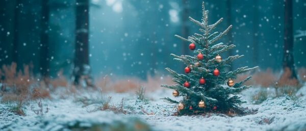 Weihnachten im Wald