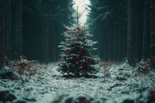 Weihnachten im Wald