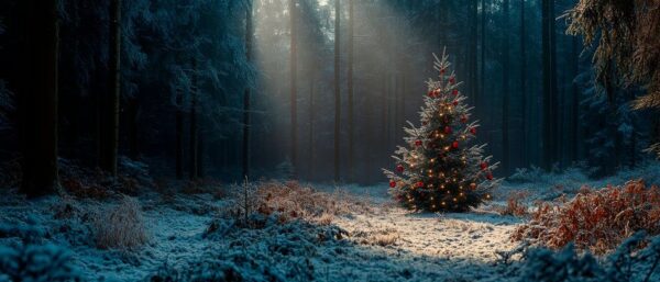 Weihnachten im Wald