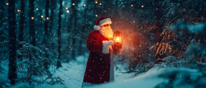 Weihnachten im Wald