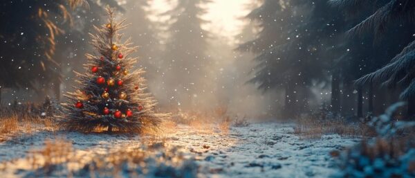 Weihnachten im Wald