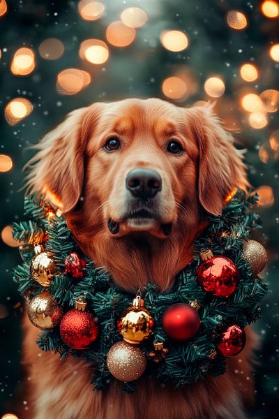 Weihnachts Hund