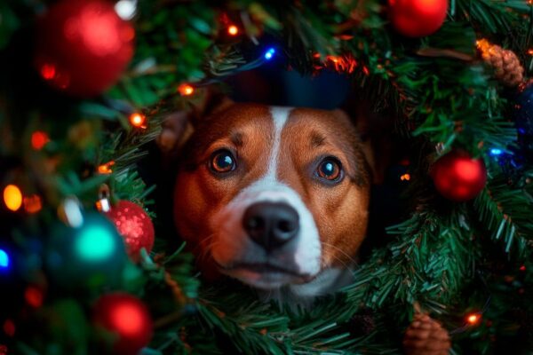 Weihnachts Hund