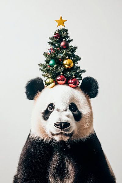 Weihnachts-Panda