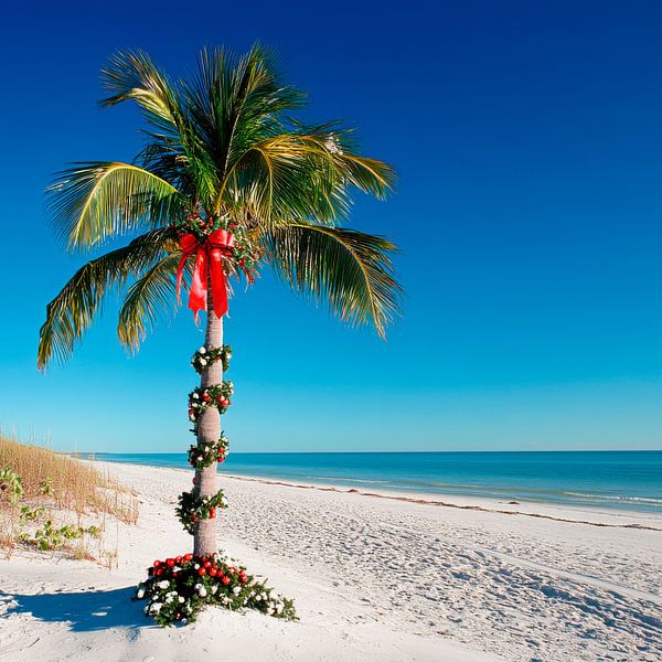 Weihnachtsbaum Strand