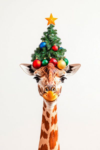 Weihnachtsgiraffe