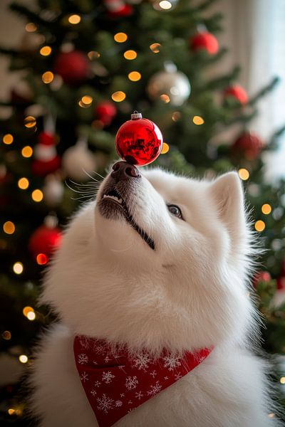 Weihnachtshund