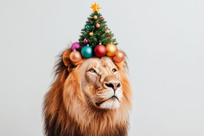 Weihnachtslöwe