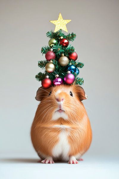 Weihnachtsmeerschweinchen