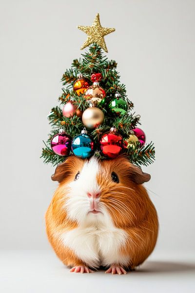 Weihnachtsmeerschweinchen