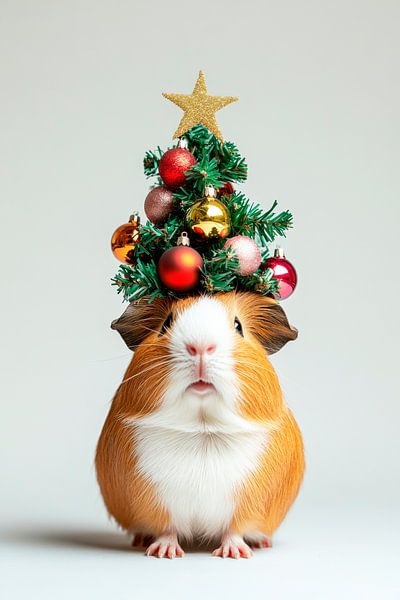 Weihnachtsmeerschweinchen