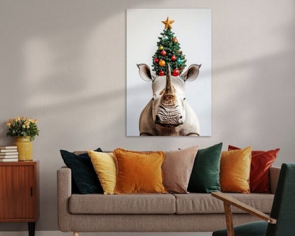 Weihnachtsnashorn