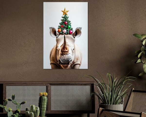 Weihnachtsnashorn