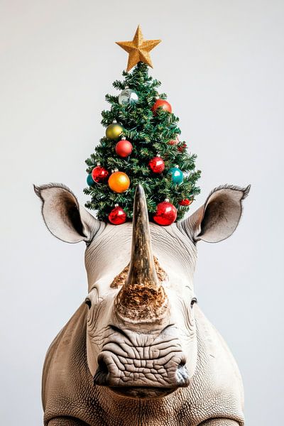 Weihnachtsnashorn