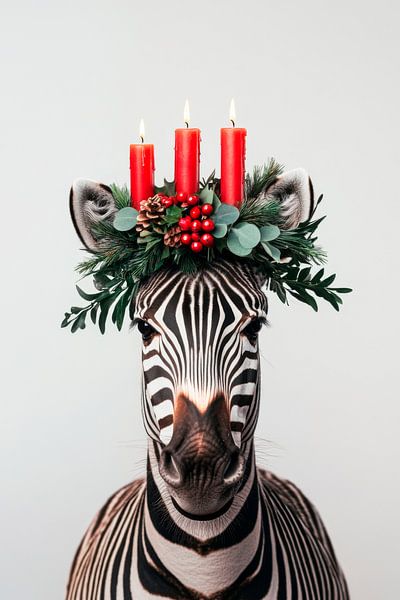 Weihnachtszebra