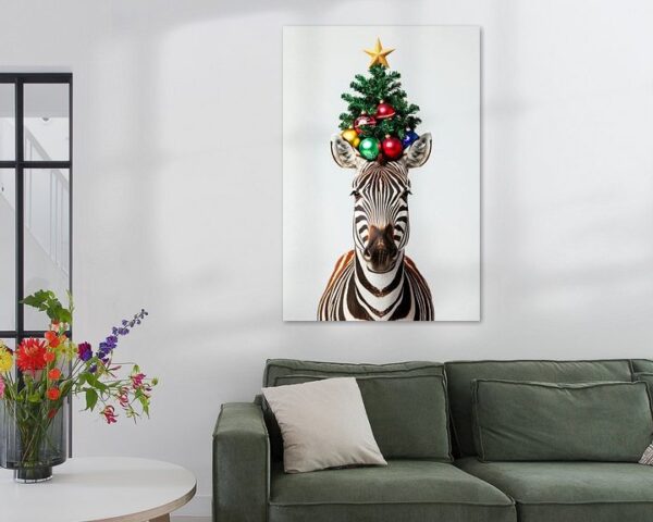 Weihnachtszebra