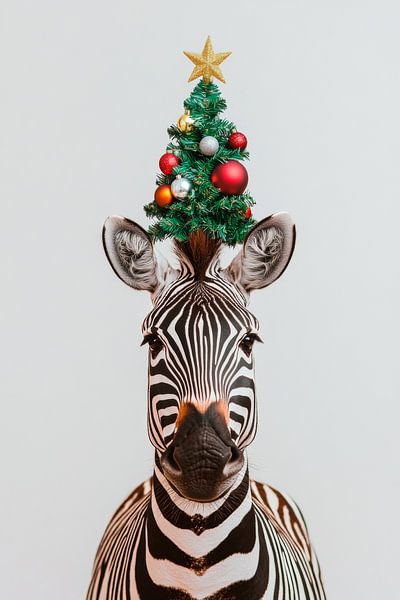 Weihnachtszebra