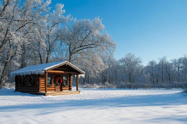 Winterlauben Idylle