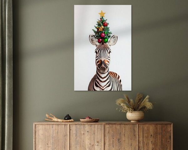 Zebra Weihnachten